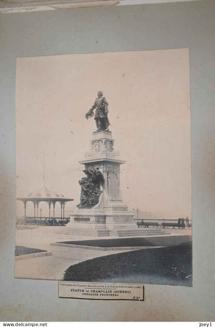 Anticosti ,l'Album photo qui raconte l histoire de l'ile d ' Anticosti après l achat de l ile par Henri Menier en 1895