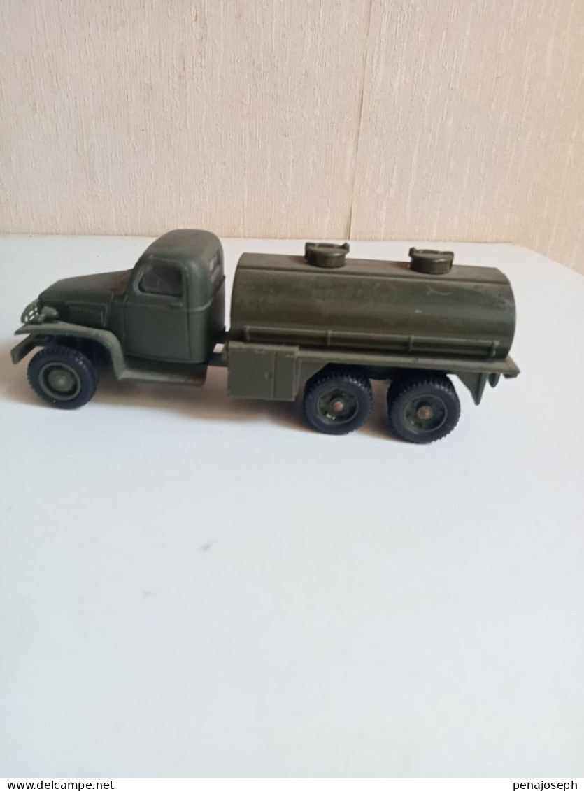 Camion GMC Solido 1/50, Citerne - Jouets Anciens