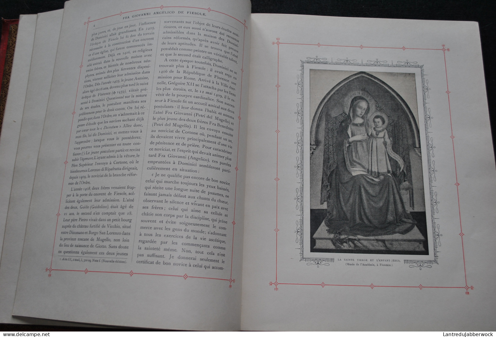  BEISSEL Fra Angelico de Fiesole sa vie et ses travaux traduit de l'allemand et précédé d'une introduction par J. Helbig