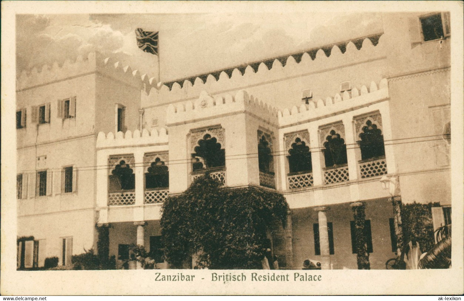 Sansibar Zanzibar زنگبار‎ Britisch Resident Palace Tansania Tanzania 1931 - Tanzania
