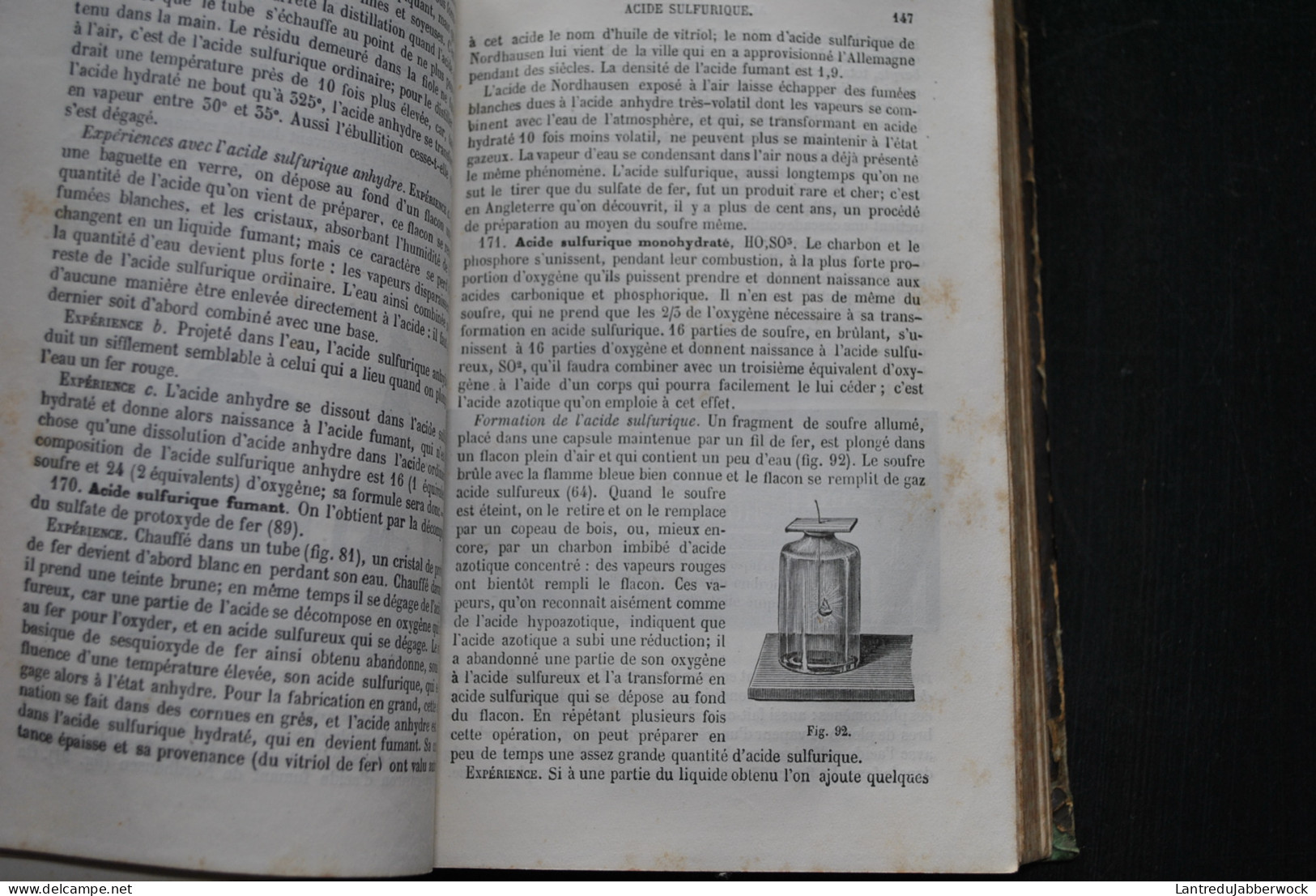 Stockhardt La Chimie Usuelle Appliquée à L'agriculture Et Aux Arts BRUSTLEIN Librairie Agricole De La Maison Rustique - 1801-1900