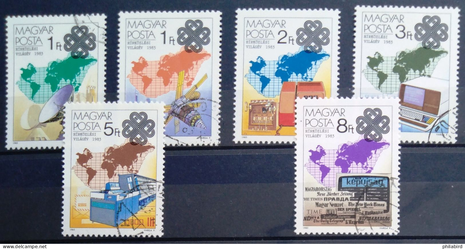 HONGRIE                       N° 2875/2880                 OBLITERE - Used Stamps