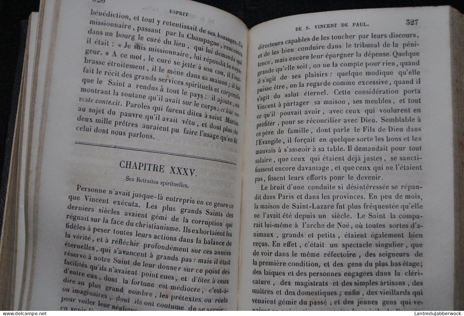 André-Joseph ANSART Esprit de saint Vincent de Paul ou modèle de conduite COMPLET Tournai Casterman et fils 1852