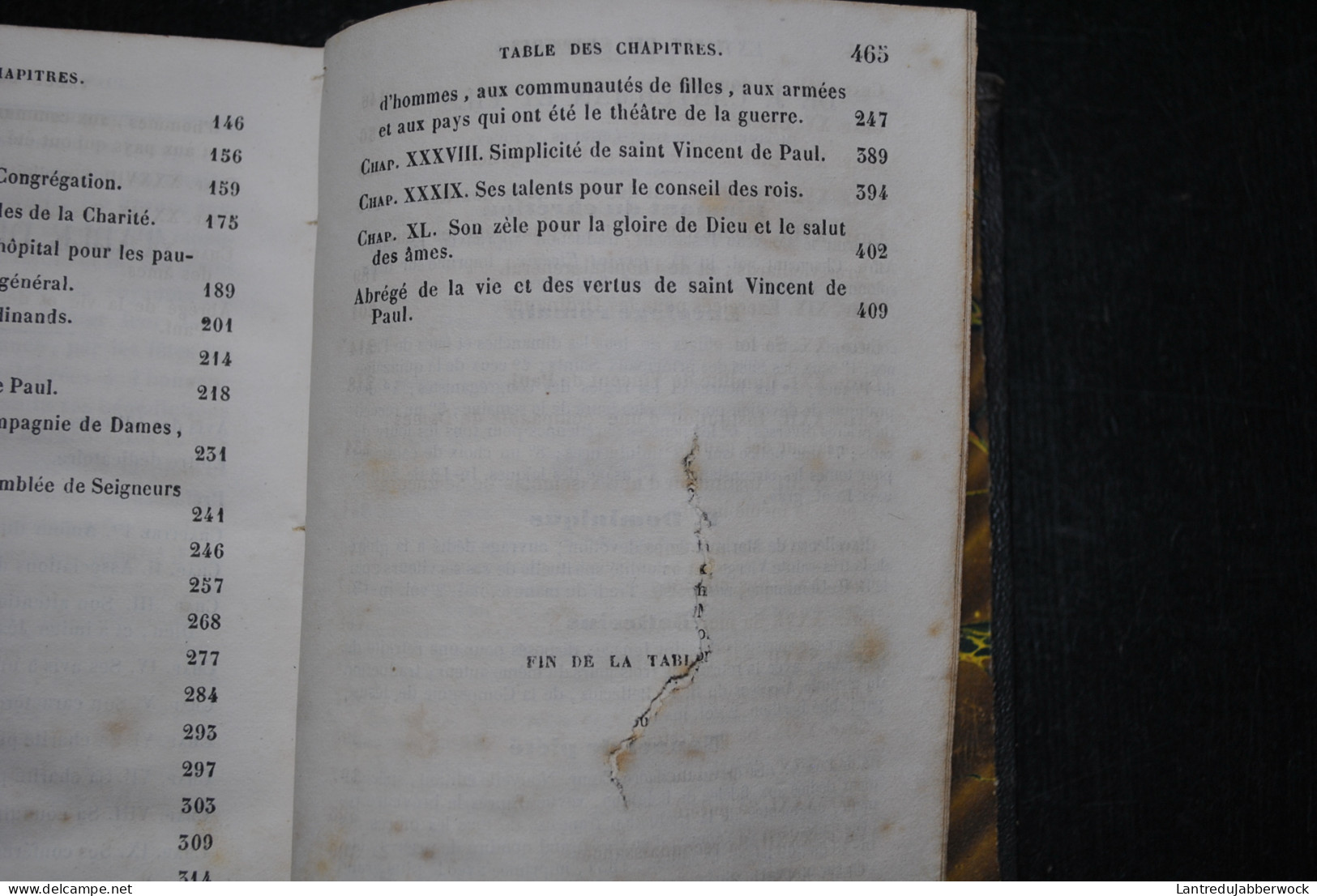 André-Joseph ANSART Esprit de saint Vincent de Paul ou modèle de conduite COMPLET Tournai Casterman et fils 1852