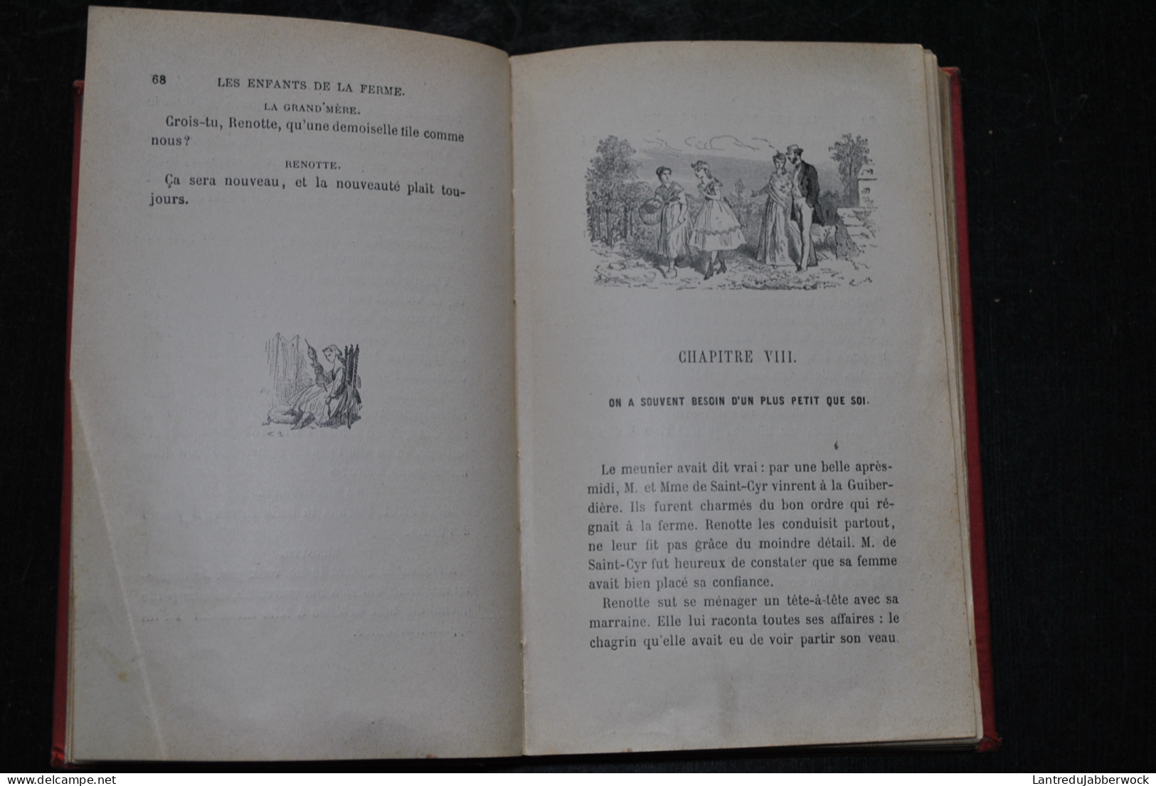 Julie GOURAUD Les Enfants De La Ferme Illustration Emile BAYARD Librairie HACHETTE 1899 Reliure Percaline éditeur - 1801-1900