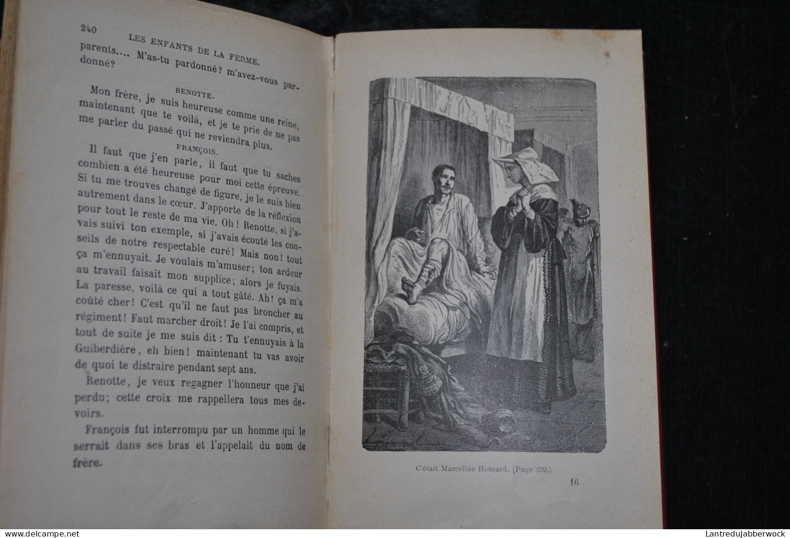 Julie GOURAUD Les Enfants De La Ferme Illustration Emile BAYARD Librairie HACHETTE 1899 Reliure Percaline éditeur - 1801-1900