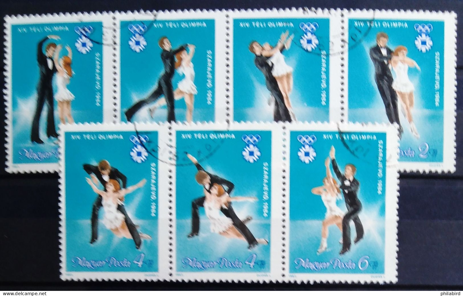 HONGRIE                       N° 2889/2895                 OBLITERE - Used Stamps