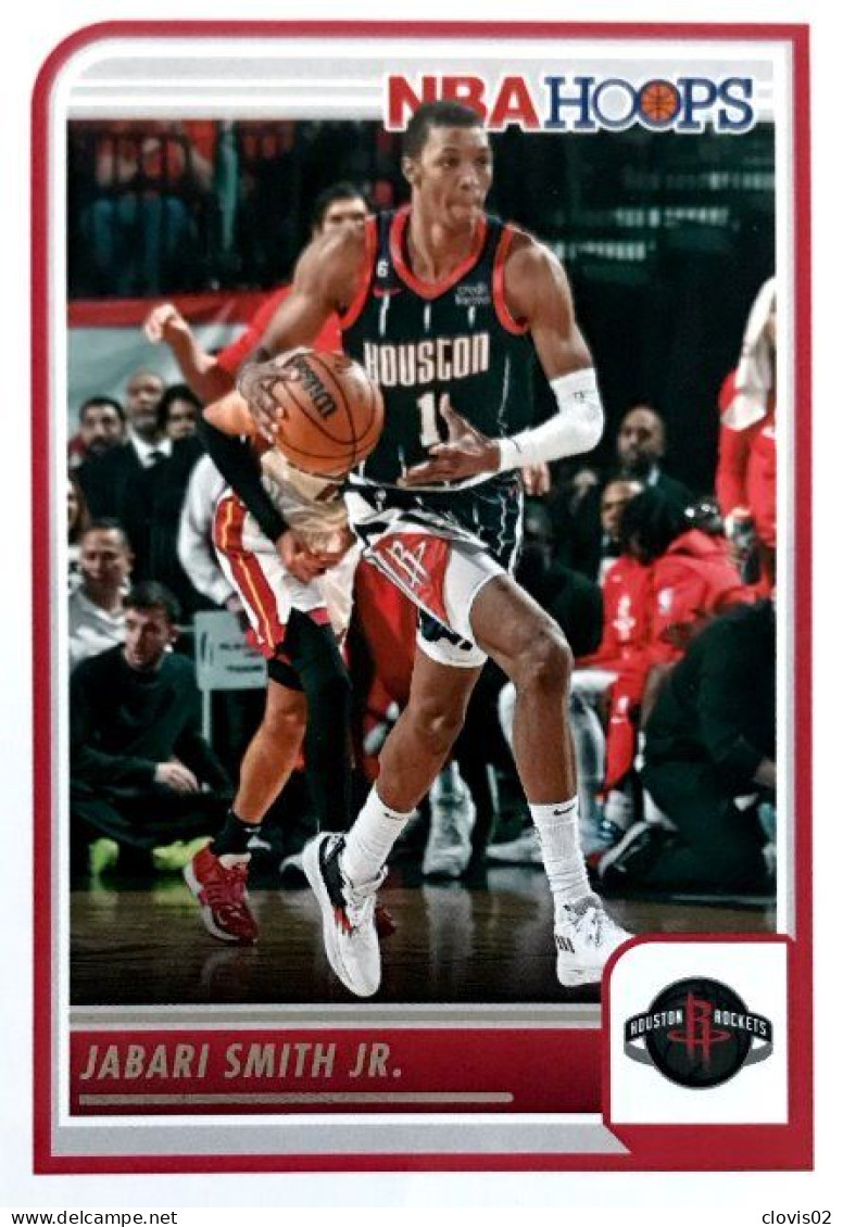 205 Jabari Smith Jr. - Houston Rockets - Carte Panini 2023-2024 NBA Hoops Base Cards - Altri & Non Classificati