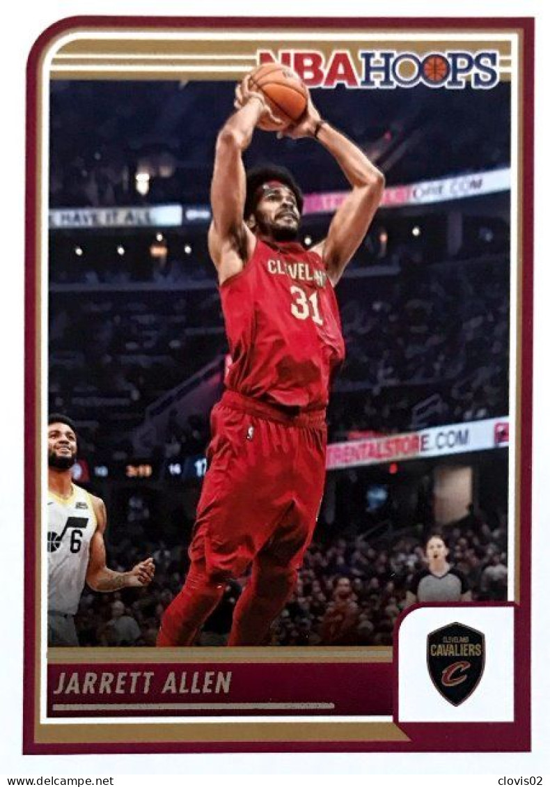 207 Jarrett Allen - Cleveland Cavaliers - Carte Panini 2023-2024 NBA Hoops Base Cards - Autres & Non Classés