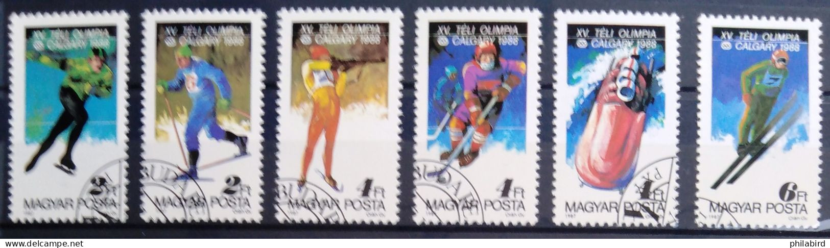 HONGRIE                       N° 3135/3140                 OBLITERE - Used Stamps