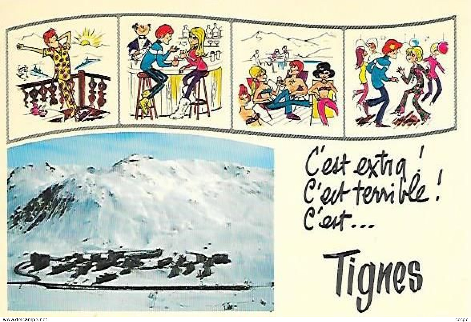 Cachet Fouras 17 Sur CPM Lac De Tignes - Cachets Généralité