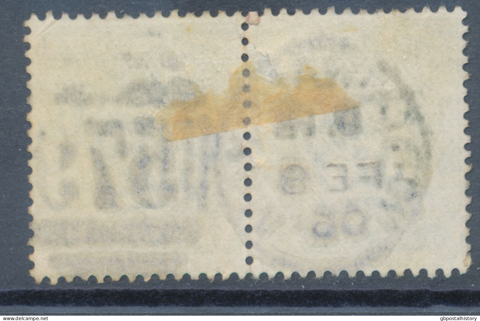 GB EVII ½d  Yellowish Green (pair) VFU With Duplex „NORTH-WALSHAM / 579“, Norfolk (3VOD, Time In Full 8. PM), 8.2.1906 - Used Stamps