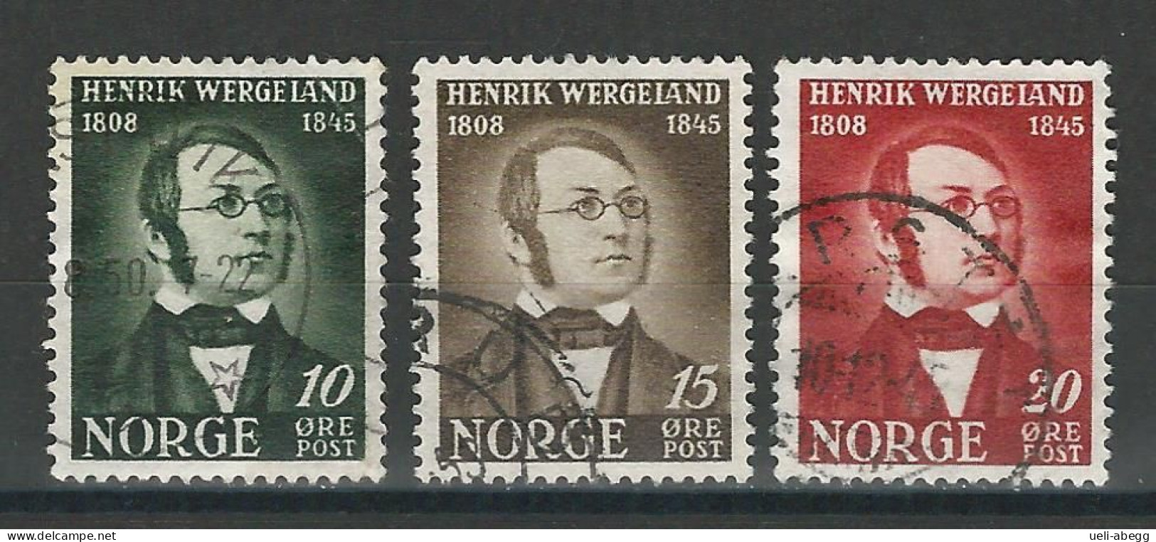Norwegen Mi 304-06 O - Used Stamps