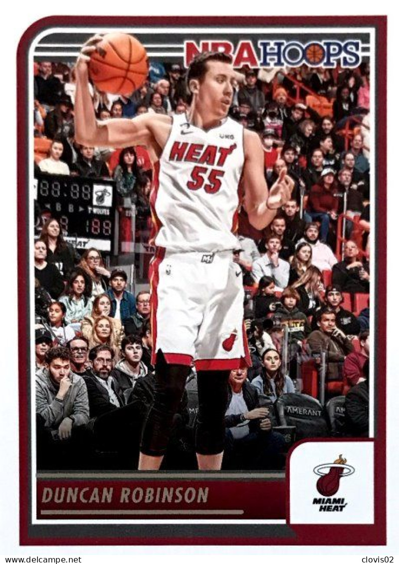 227 Duncan Robinson - Miami Heat - Carte Panini 2023-2024 NBA Hoops Base Cards - Otros & Sin Clasificación