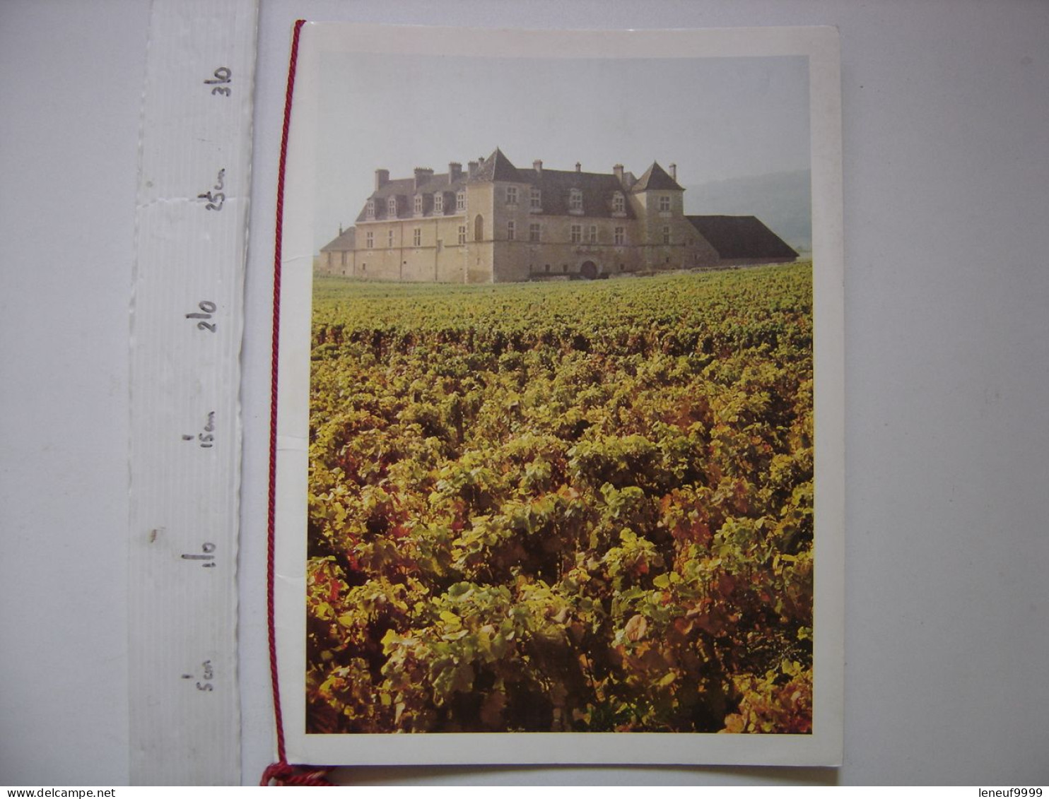 Menu CLOS DE VOUGEOT 1983 Chevaliers Tastevin Sir John FRETWELL Grande Bretagne - Menus