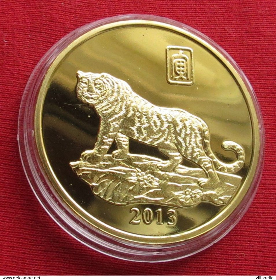 Korea North 20 Won 2013  Tiger UNC ºº - Corée Du Nord