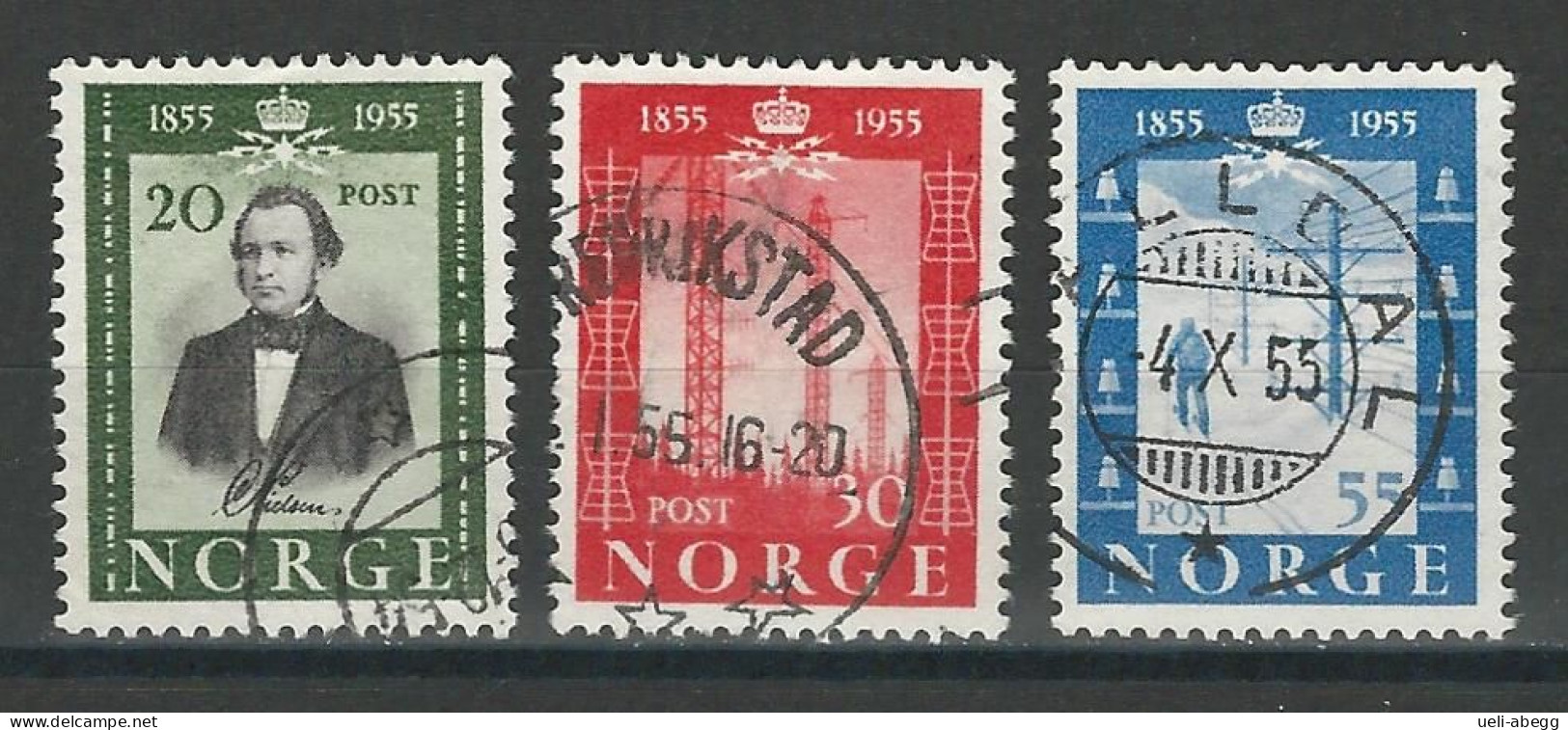 Norwegen Mi 387-89 O - Used Stamps