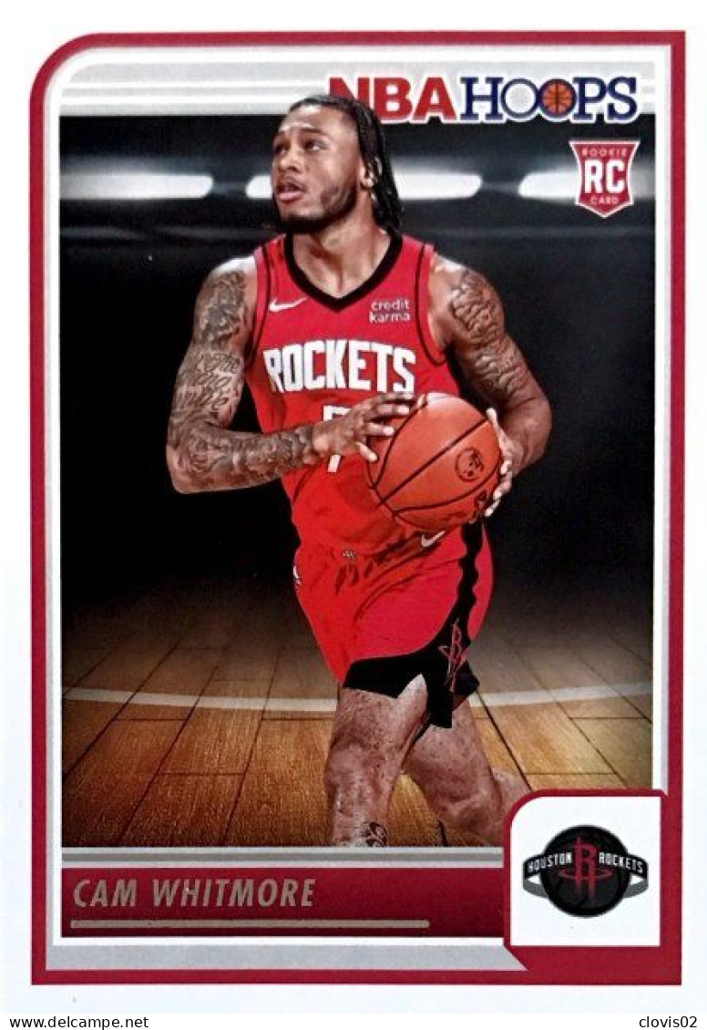 265 Cam Whitmore - Houston Rockets - Carte Panini 2023-2024 NBA Hoops Base Cards - Otros & Sin Clasificación