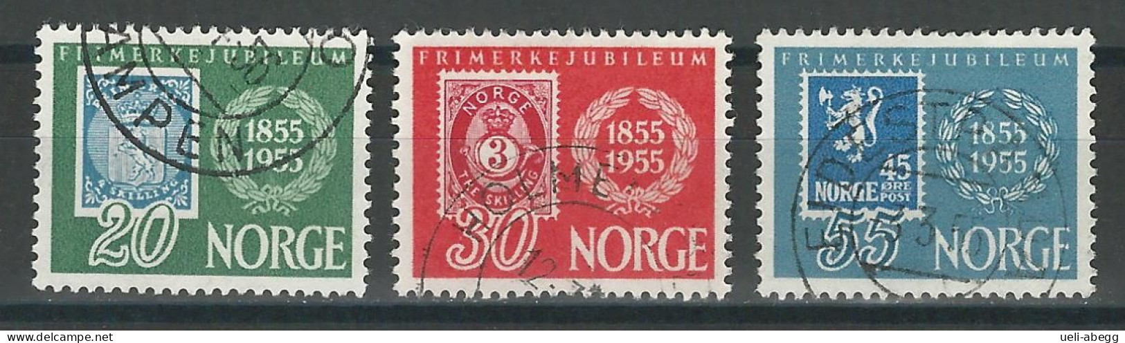 Norwegen Mi 390-92 O - Oblitérés