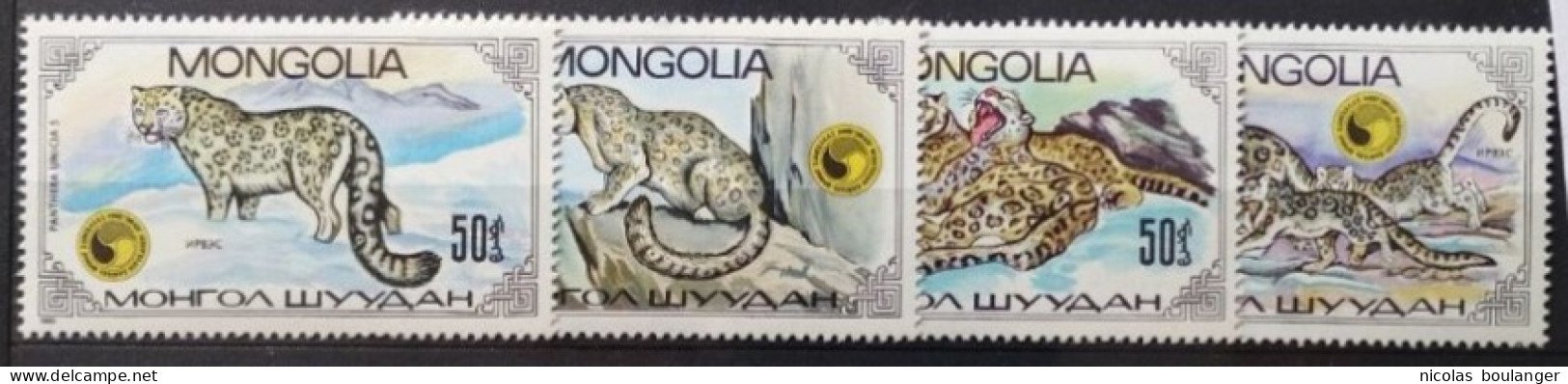 Mongolie 1985 / Yvert N°1374-1377 / ** - Mongolia