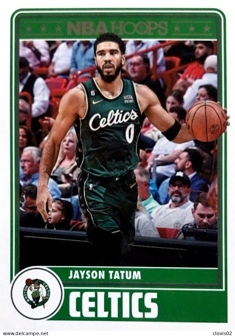 287 Jayson Tatum - Boston Celtics - Carte Panini 2023-2024 NBA Hoops Base Cards - Altri & Non Classificati