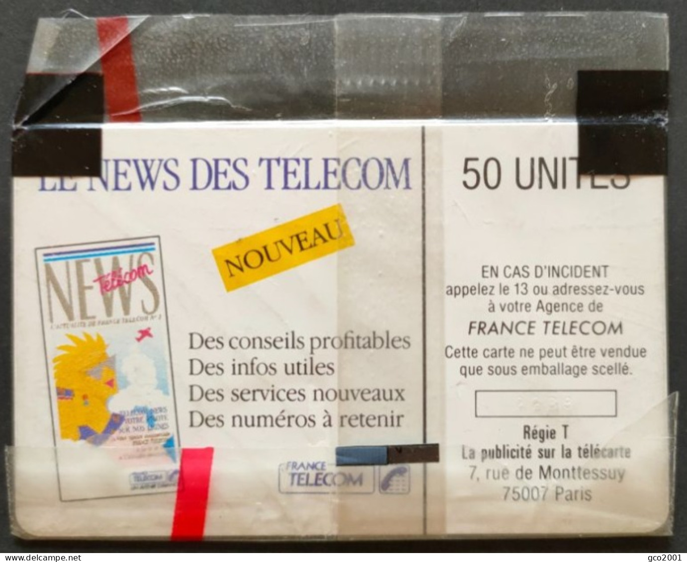 TELECARTE PUBLIQUE FRANCE F80 - NEWS LORRAINE - 50 U - NSB - 1989