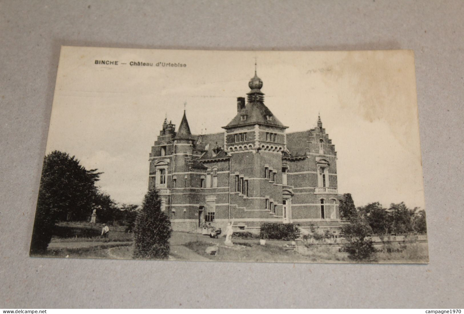 CPA - BINCHE - CHATEAU D'HURTEBISE ( EDITION BRIDELANCE ) - Binche