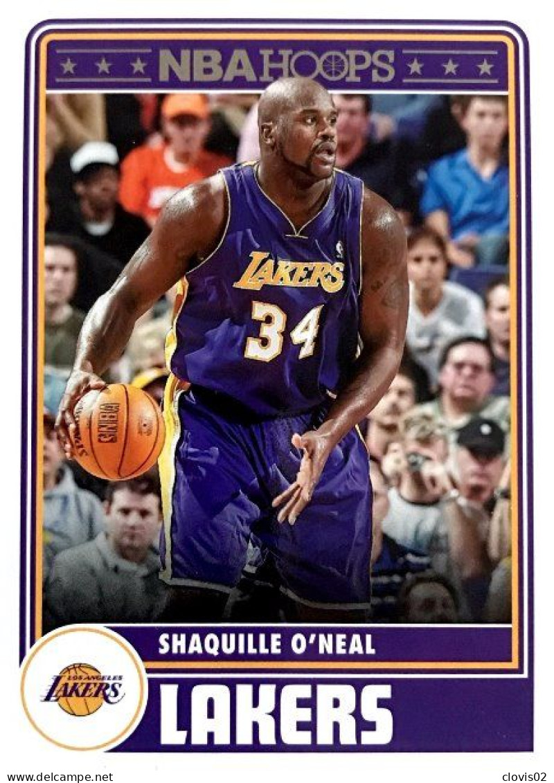 289 Shaquille O'Neal - Los Angeles Lakers - Carte Panini 2023-2024 NBA Hoops Base Cards - Altri & Non Classificati