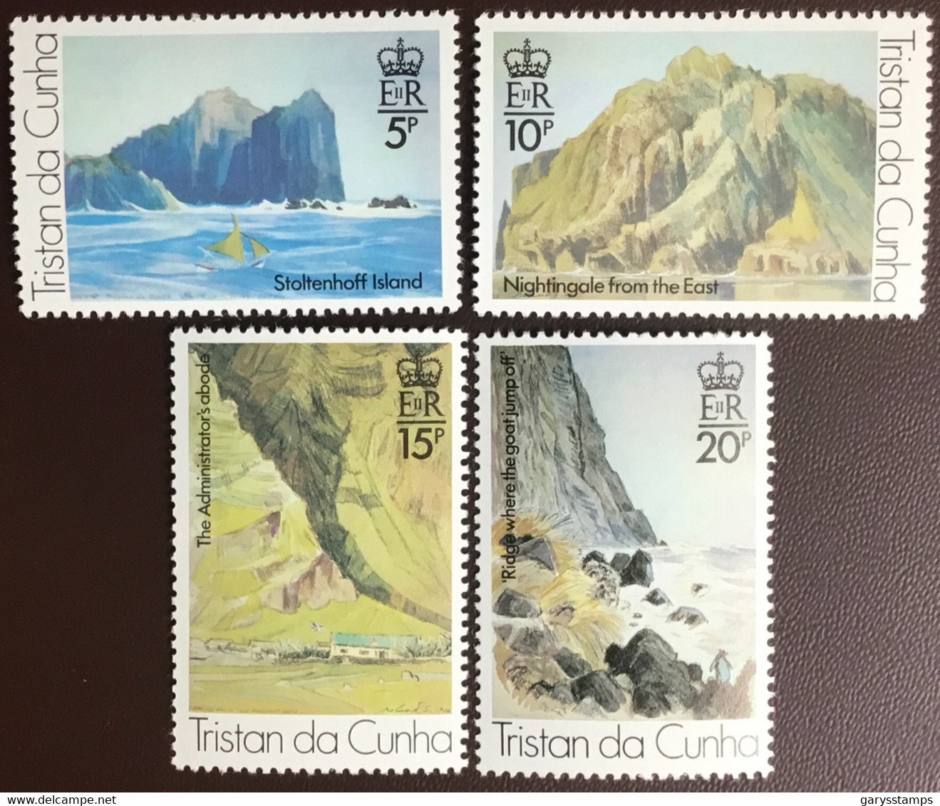 Tristan Da Cunha 1980 Svensson Paintings MNH - Tristan Da Cunha