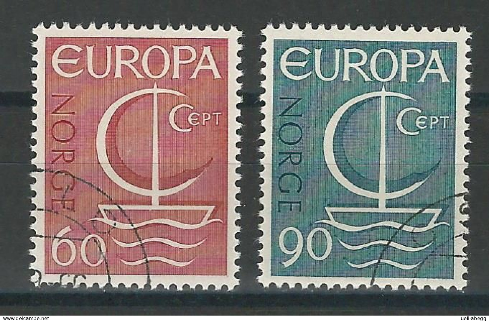 Norwegen Mi 547-48 O - Used Stamps