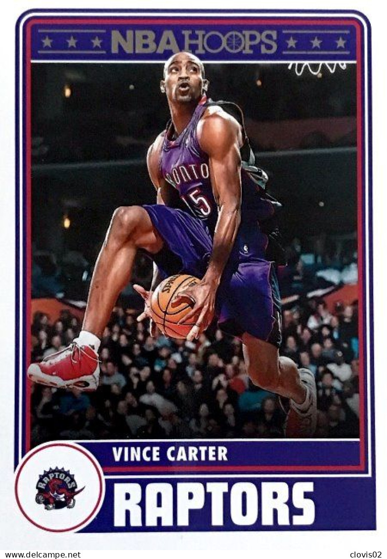 294 Vince Carter - Toronto Raptors - Carte Panini 2023-2024 NBA Hoops Base Cards - Andere & Zonder Classificatie