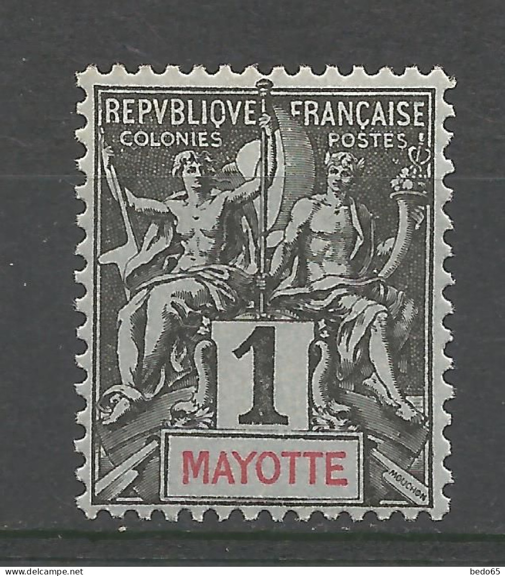 MAYOTTE N° 1 NEUF** LUXE SANS CHARNIERE / Hingeless / MNH - Ongebruikt