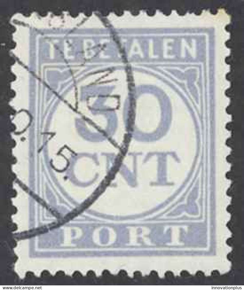 Netherlands Sc# J12a (Type I-34 Loops) Used 1881-1887 1g Postage Due - Portomarken