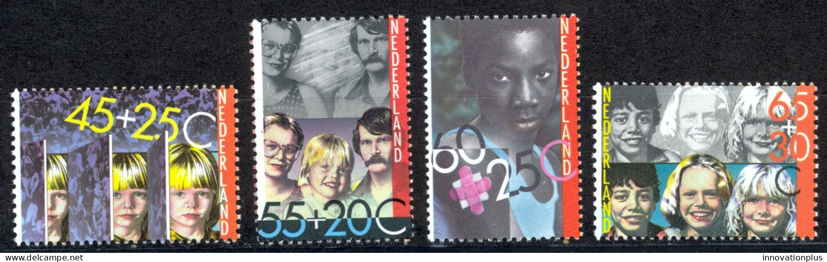 Netherlands Sc# B573-B576 MNH 1981 Various People - Nuevos