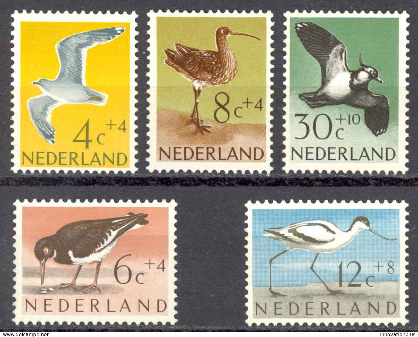 Netherlands Sc# B353-B357 MNH 1960 Birds - Ungebraucht