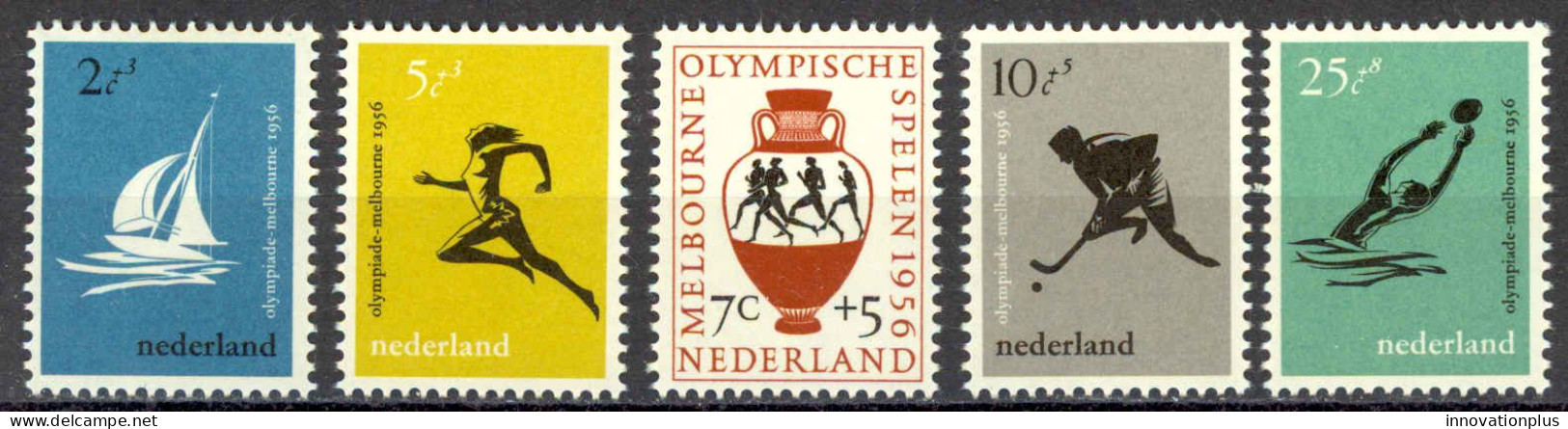 Netherlands Sc# B296-B300 MH 1956 Olympics - Ongebruikt