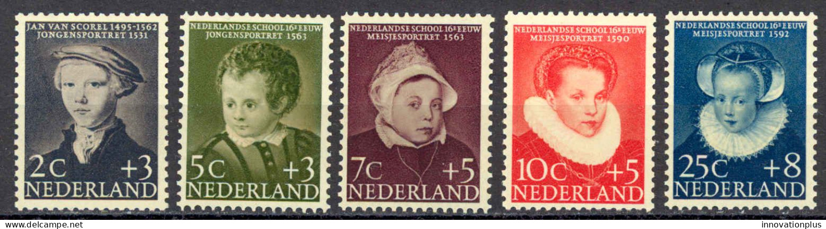 Netherlands Sc# B301-B305 MNH 1956 Child Welfare - Ongebruikt