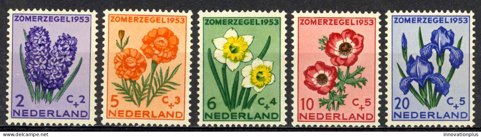 Netherlands Sc# B249-B253 MH 1953 Flowers - Ongebruikt