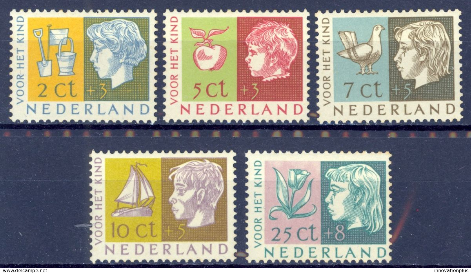 Netherlands Sc# B259-B263 MNH 1953 Child Welfare - Ongebruikt