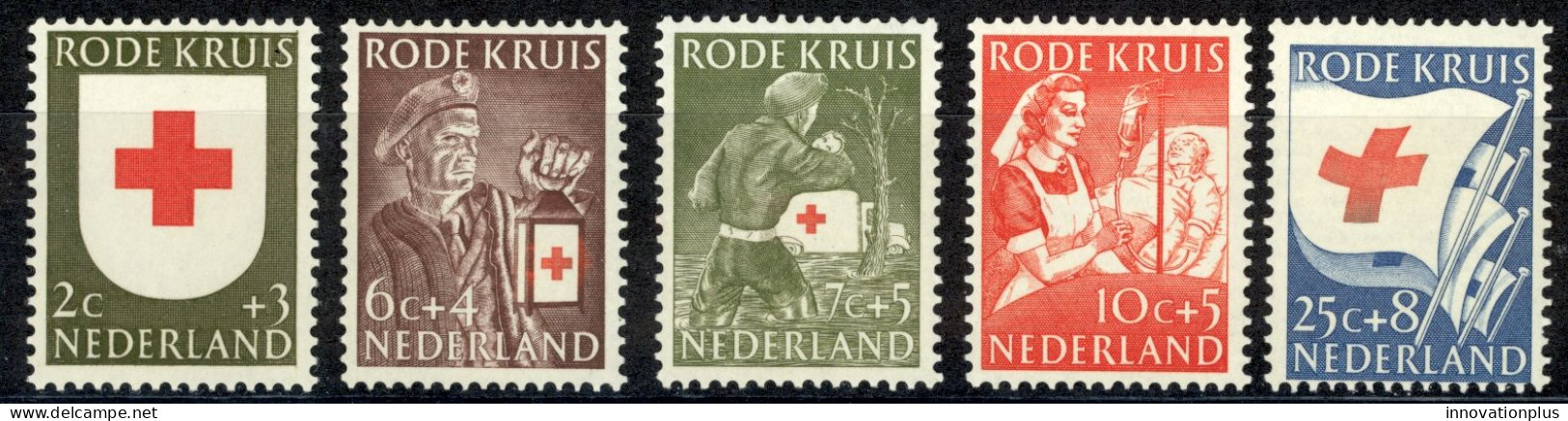 Netherlands Sc# B254-B258 MH 1953 Red Cross - Unused Stamps