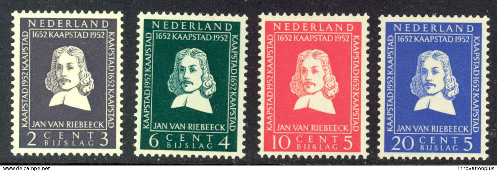 Netherlands Sc# B234-B237 MNH 1952 Jan Van Riebeeck - Ongebruikt