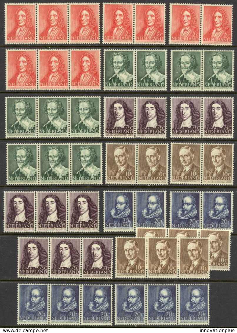 Netherlands Sc# B175-B179 MNH Lot/10 1947 Social & Cultural Projects - Ongebruikt