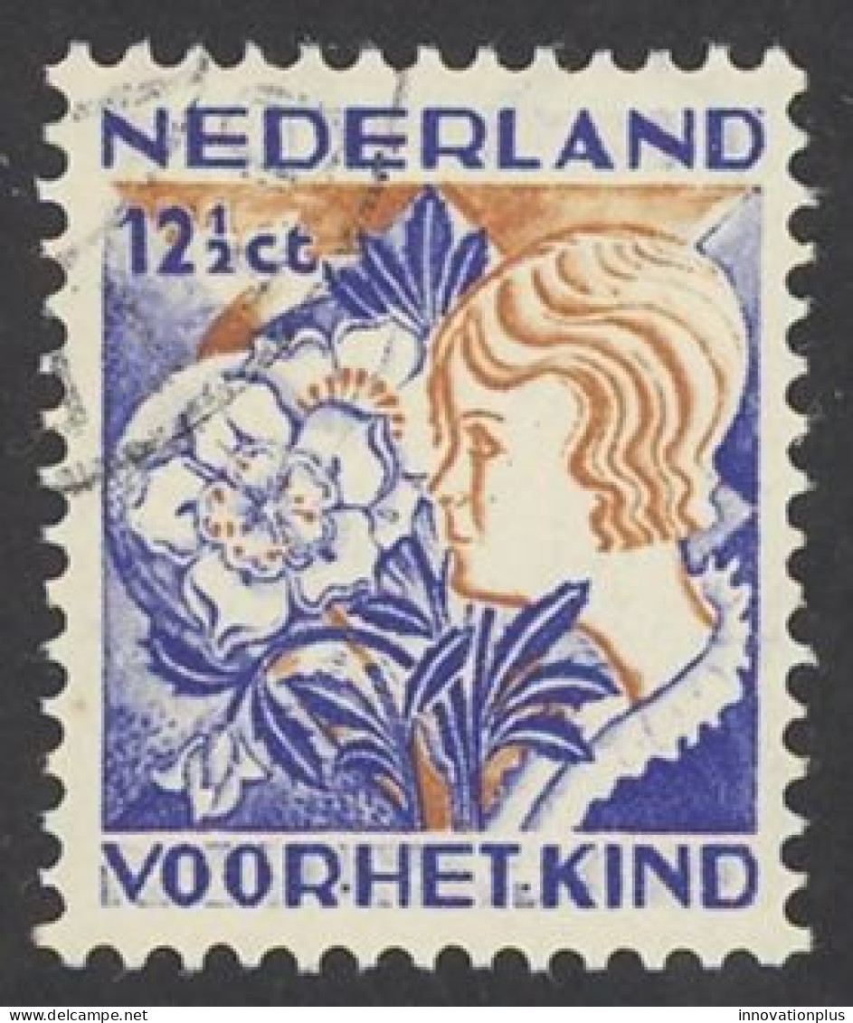 Netherlands Sc# B61 Used 1932 12 1/2c Child Welfare - Used Stamps