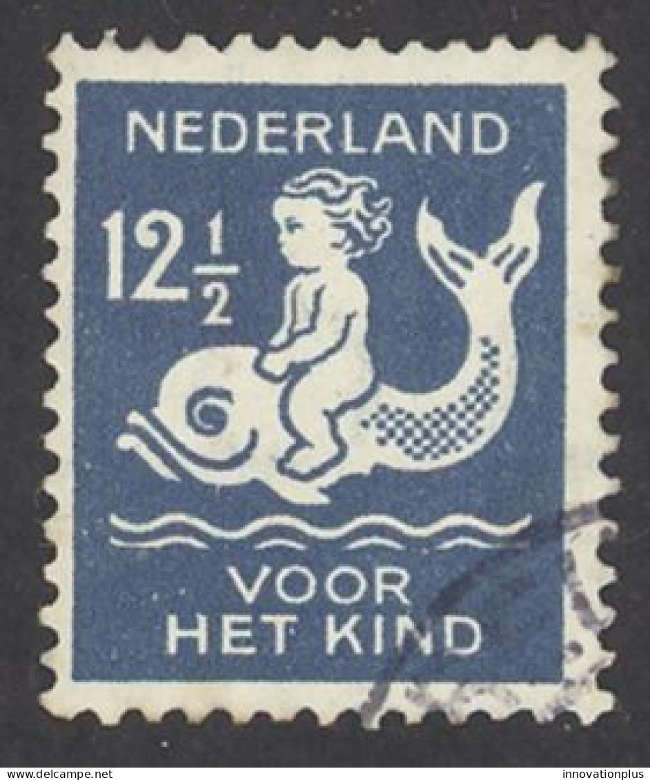 Netherlands Sc# B40 Used 1929 12 1/2c Child Welfare - Usati