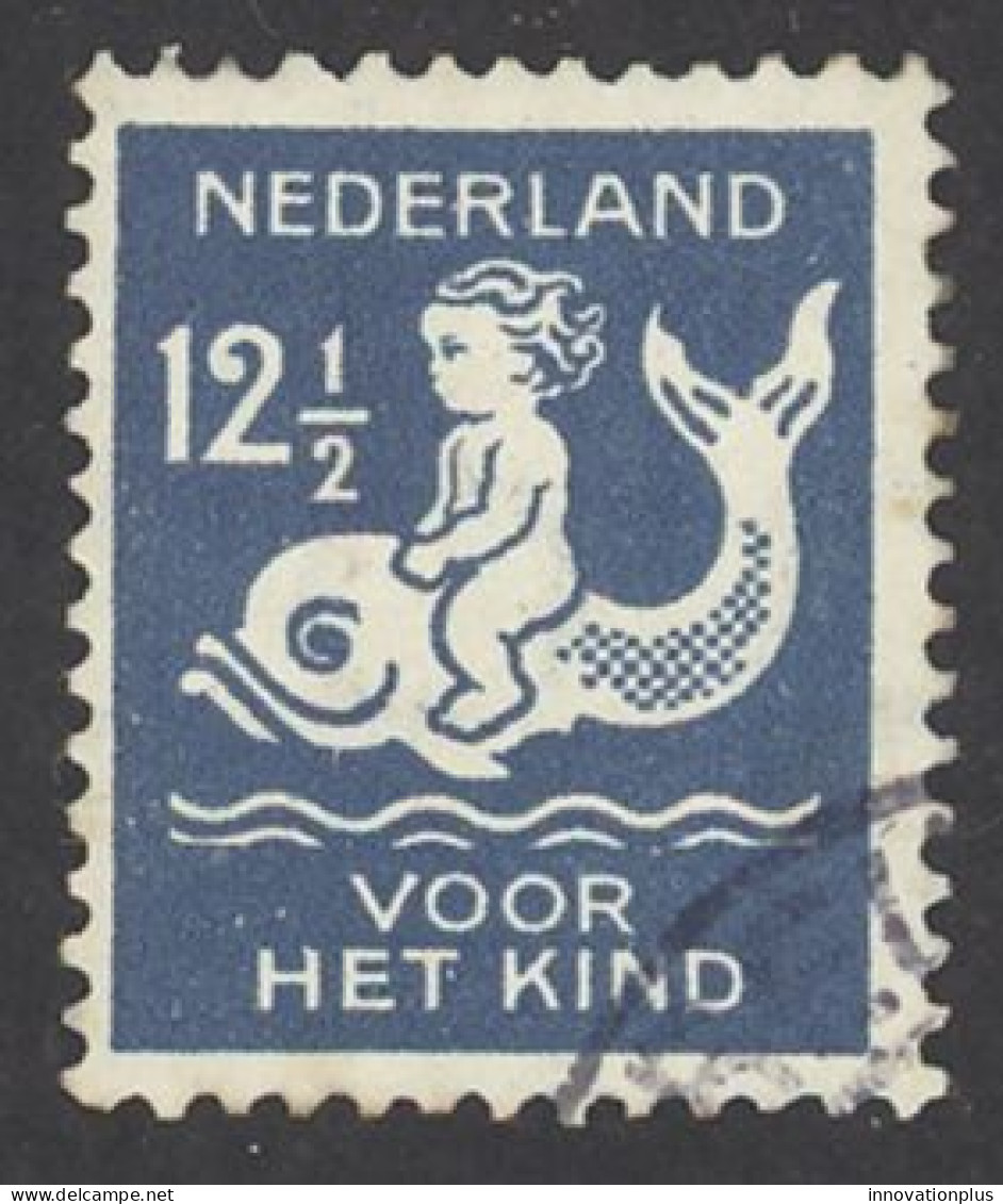 Netherlands Sc# B40 Used 1929 12 1/2c Child Welfare - Usados