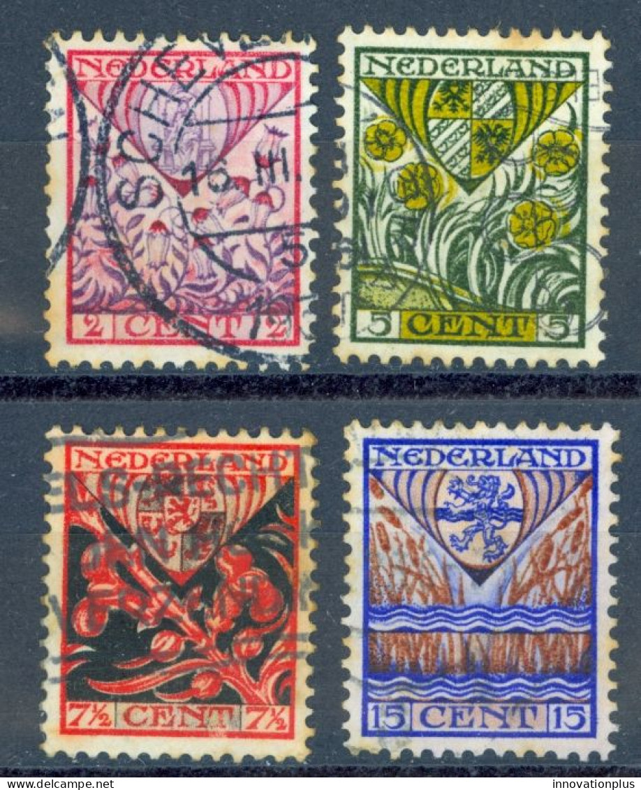 Netherlands Sc# B21-B24 Used (a) 1927 Child Welfare - Used Stamps