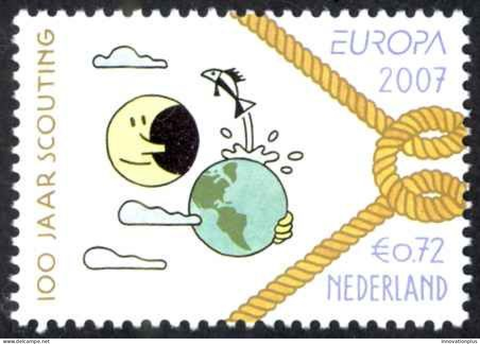 Netherlands Sc# 1292 MNH 2007 Europa - Unused Stamps