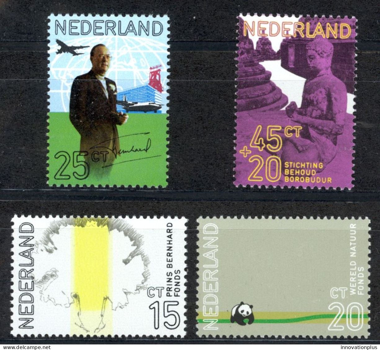 Netherlands Sc# 490-492, B475 MNH 1971 Prince Bernhard 60th - Ongebruikt