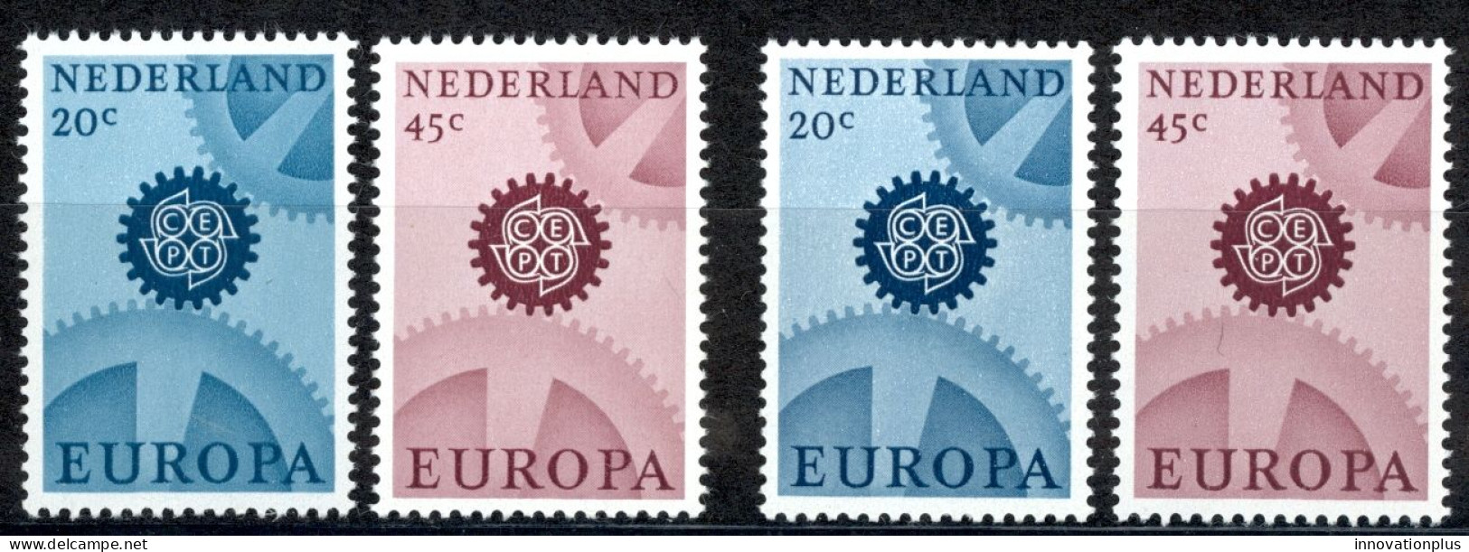 Netherlands Sc# 444-447 MNH 1967 Europa - Neufs