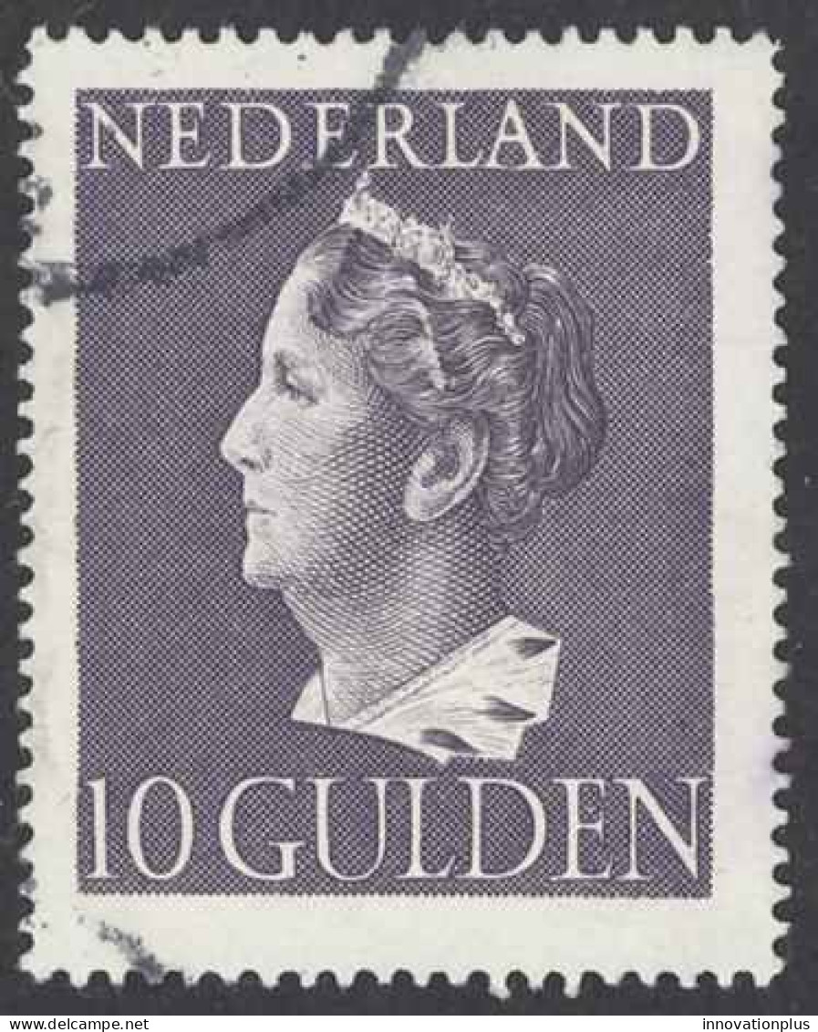 Netherlands Sc# 281 Used (a) 1946 10g Queen Wilhelmina - Usati